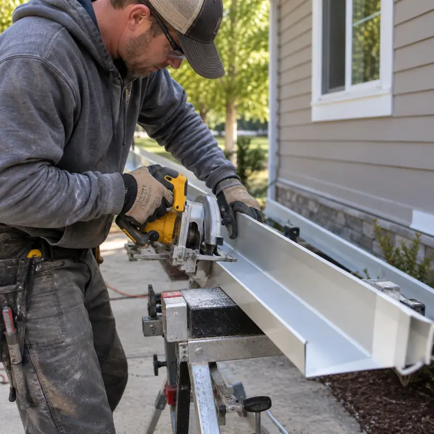 Gutter Installation detail